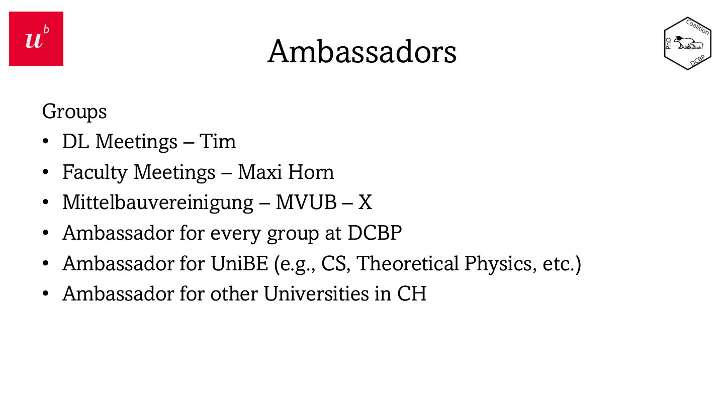 Ambassadors