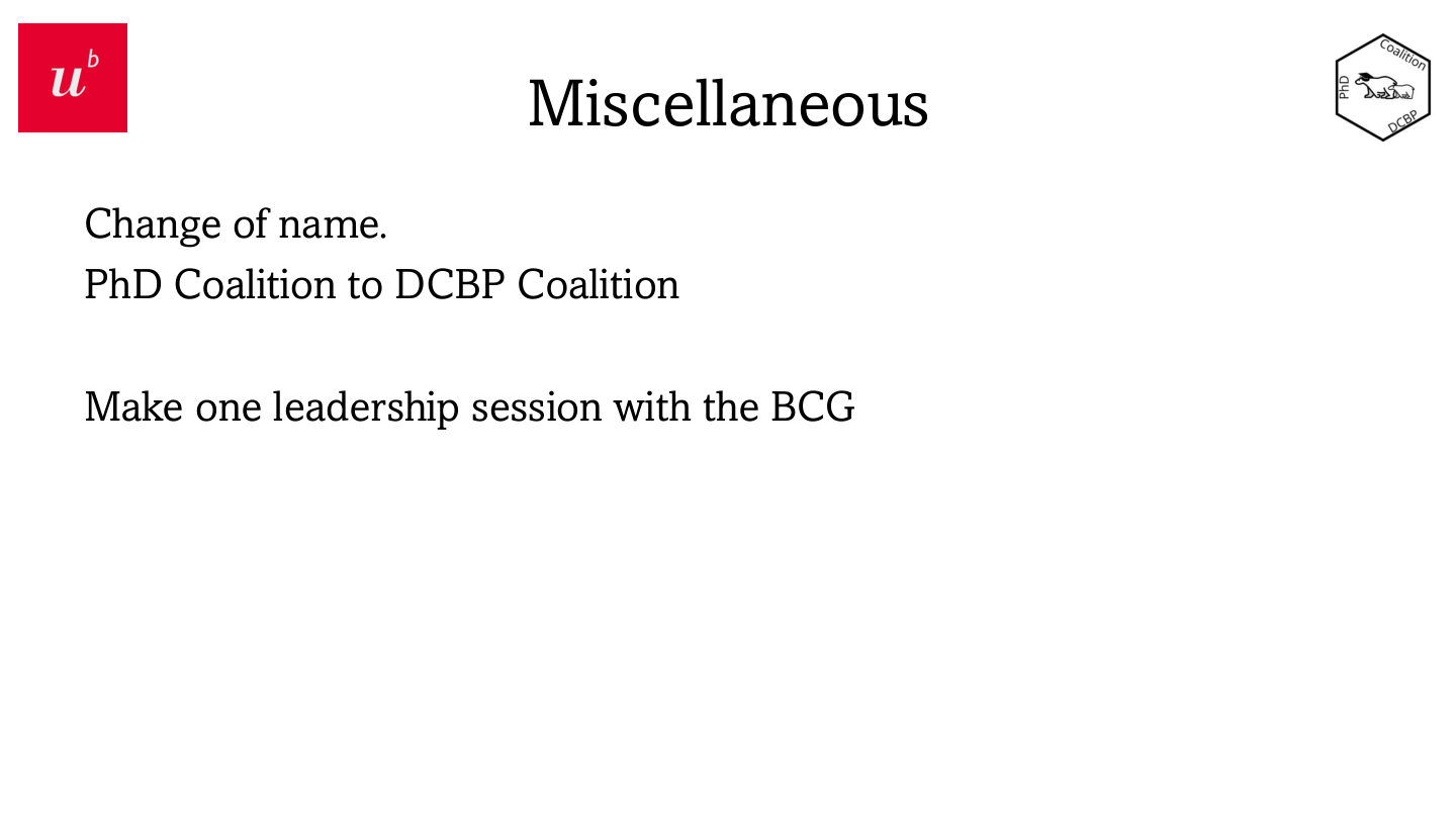 DCBP Coalition name change